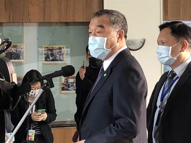 国防部长邱国正。（赵婉淳摄）