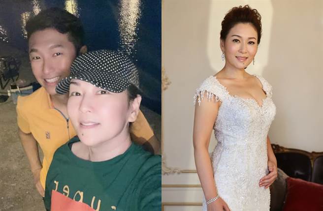 张秀卿和小12岁王国赞结婚7年多。（图／翻摄自张秀卿粉丝团脸书；中时资料照片）