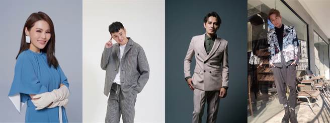 美声歌后周蕙、金曲台语歌手许富凯、客语歌王罗文裕3月6日在美浓开唱，并由吴建恒主持「客家小吵」音乐节。（左起顺序排列）（高雄市政府观光局提供）