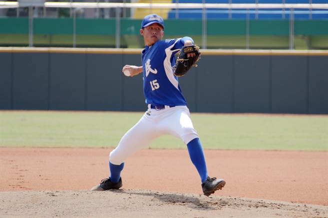 三民高中黄子豪。（学生棒联提供）