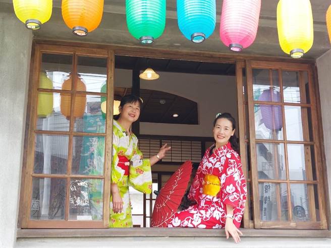 和美街长宿舍，修復后委外经营，4日开幕，提供和服体验等多样活动。（吴敏菁摄）