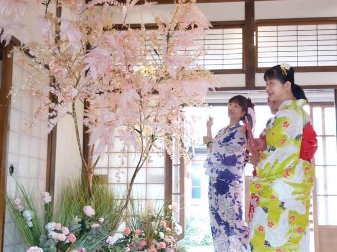 和美街长宿舍，修復后委外经营，4日开幕，提供和服体验等多样活动。（吴敏菁摄）