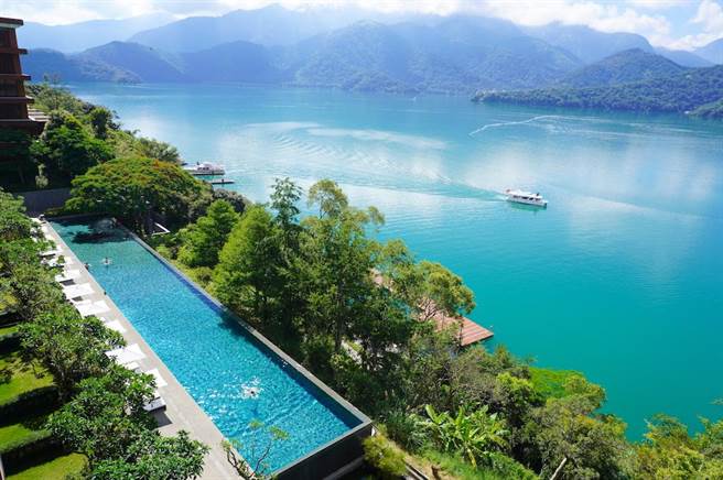 涵碧楼打造让宾客身心灵放松的空间与服务，吸引许多宾客回流。（何书青摄）