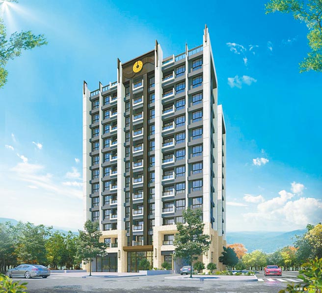 宜雄建設推出大園市中心第一座五感防疫宅「宜雄玉」。圖╱業者提供