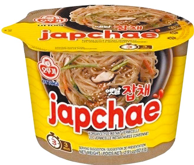 全联韩国不倒翁OTTOGI乾拌冬粉，3月8日至24日特价68元。（全联提供）