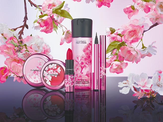 专业彩妆M·A·C推出樱花限量系列「#霓樱狂想」，全产品包含首次加入限量系列，品项售价830元起。（M·A·C提供）