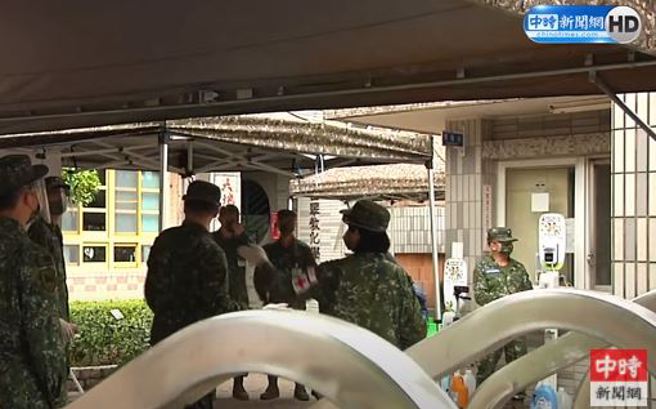 首梯「最硬教召」5日報到。(取自中時新聞網直播)