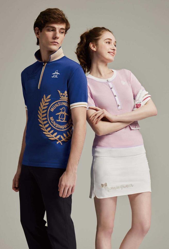 大叶高岛屋的Munsingwear专柜在在12日举行扩大开幕庆，18日至27日春装新品全面9折，单笔满15000元赠企鹅玩偶。（大叶高岛屋提供）