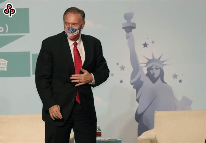 美國前國務卿蓬佩奧近日造訪台灣，有媒體報導指出他在去年拜訪我國駐美代表處並希望爭取台灣國發基金、勞動基金等投資與其相關的Anarock公司。（報系資料照）