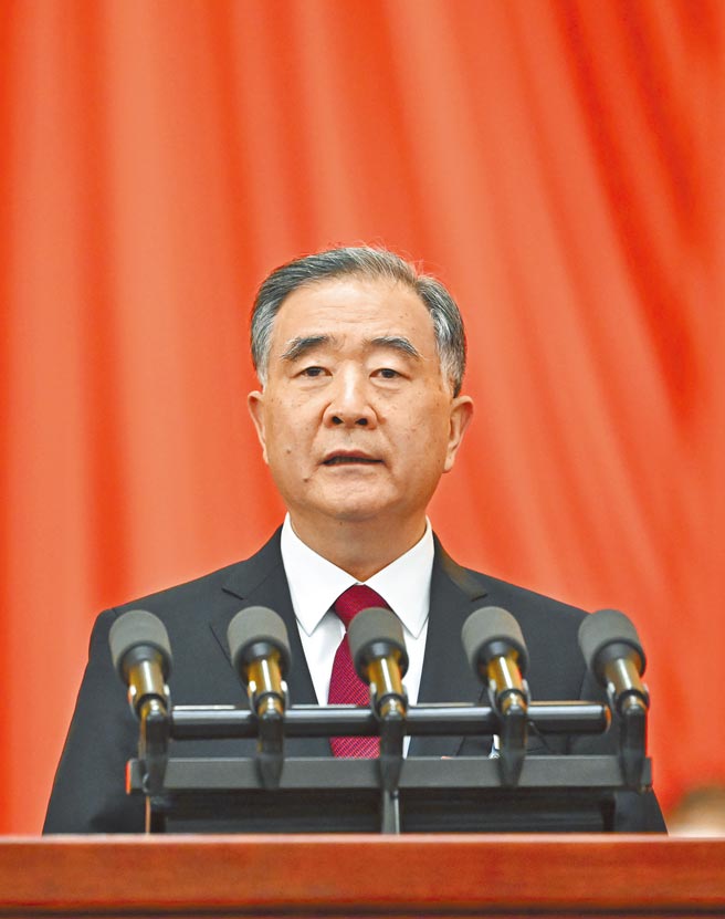 大陸全國政協會議4日開幕，政協主席汪洋做工作報告，強調今年要舉行中共20大，須維持和平穩定環境。（新華社）