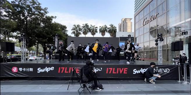 XXDL特大高校街舞联盟，台中街头热血登场。（台中市府提供／卢金足台中传真）