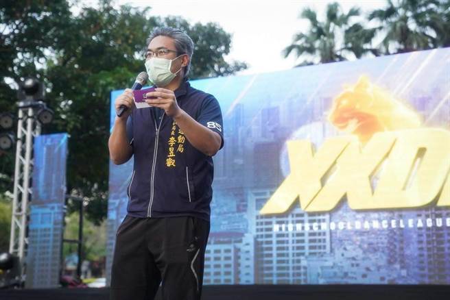 台中市运动局长李昱叡表示，街舞文化深受青年朋友及学生族群喜爱，今年XXDL第一站来到台中，成功吸引近30所中区高校街舞社团参与盛会。（台中市府提供／卢金足台中传真）