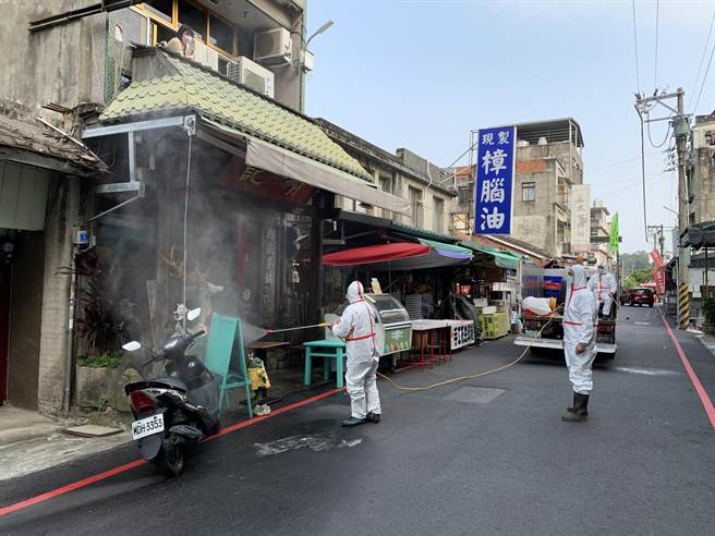 竹县一名女子曾在日染疫，返台后所有採检均阴性，因准备返日自费採检阳性确诊，县府已针对足迹清消。（新竹县府提供／邱立雅竹县传真）