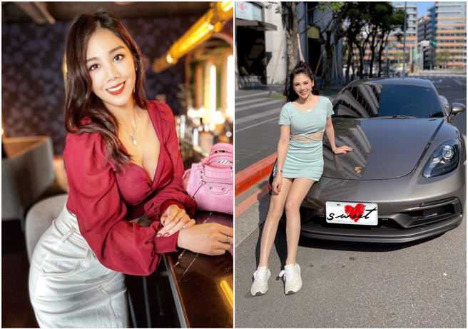 杨晨熙入手保时捷挨酸罕见回呛。（图/杨晨熙脸书）