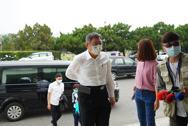 民眾党新北市议员参选人陈世轩7日将在新庄成立「柯文哲、蔡壁如、陈世轩新庄联合服务处」，被外界解读是柯文哲瞄准2024所射出的第一支箭。(吴建辉摄)