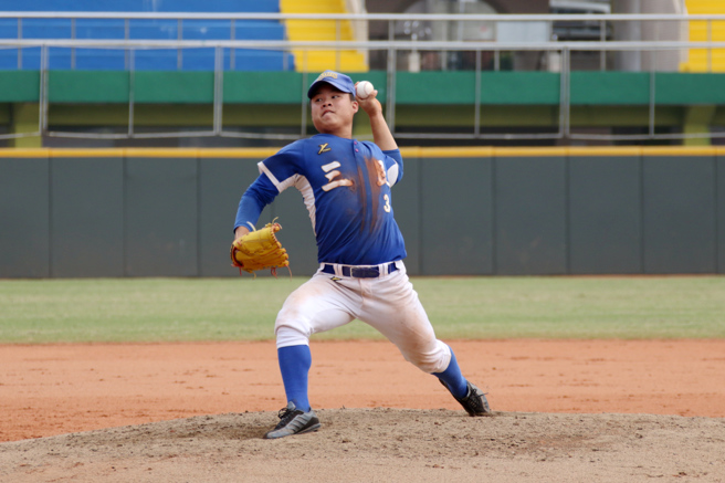 三民高中洪敏暘。（學生棒聯提供）