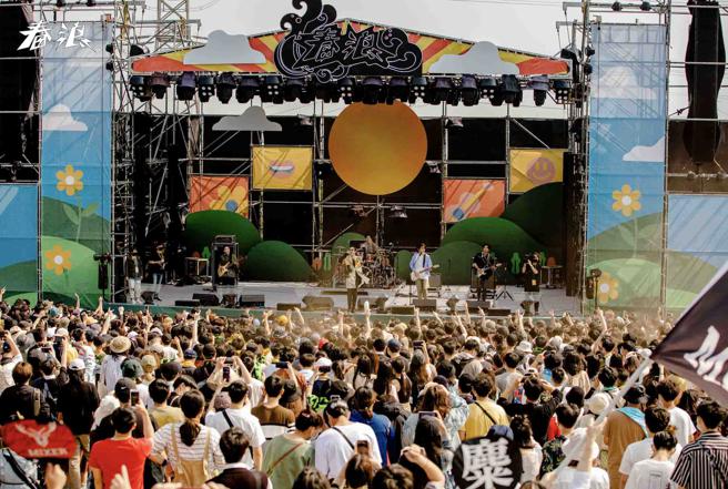 歷史悠久的春浪音樂節自去年「春浪音樂節·海線」後，將舞台搬到台中山線，延續去年豪華露營風潮，攜手戶外運動品牌「Gallant Outdoor®」提供多重露營方案。（主辦單位提供）