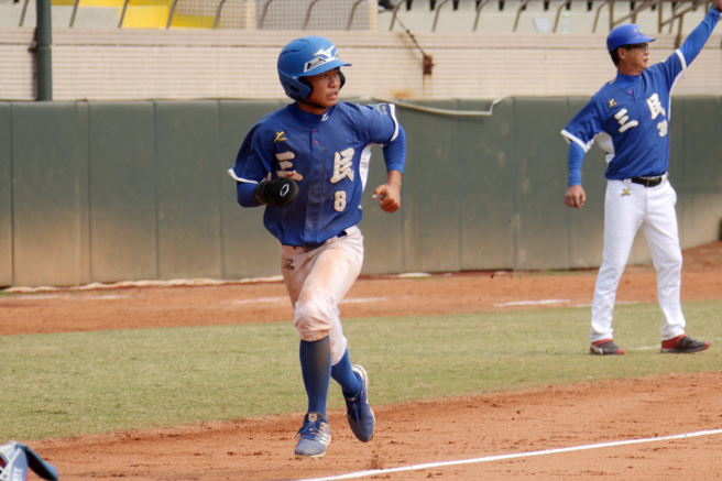 三民高中林廷之。（學生棒聯提供）