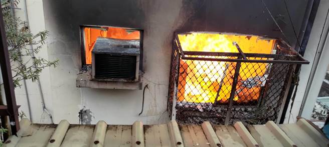 中市民宅发生大火酿6死6伤惨剧，住该大楼的屋主妹妹庄妇平日做环保回收，但根本就是「挑战环保」。（民眾提供）