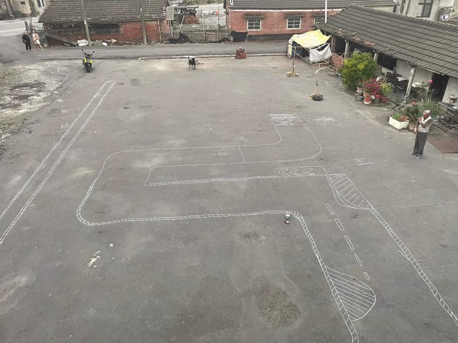 原PO神还原监理站的机车考照场。（图／翻摄自爆废公社二馆）