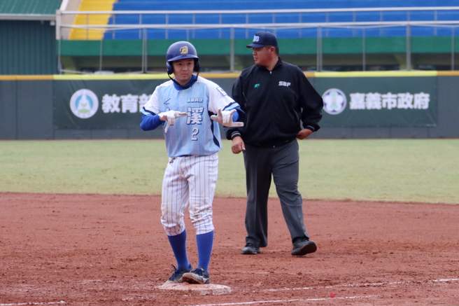 大溪高中王兴龙。（学生棒联提供）