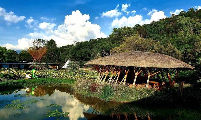 埔里镇桃米生态村，荣获「台湾景观大奖优质奖」。（水土保持局提供／廖志晃南投传真）