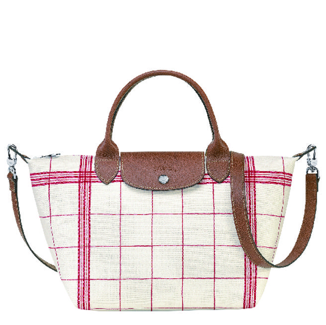 遠東SOGO天母店LONGCHAMP Le Pliage Torchon Carreaux手提包，推薦價8700元。（SOGO提供）