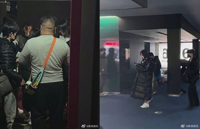 网友晒出照片替Angelababy辟谣。（图／微博）