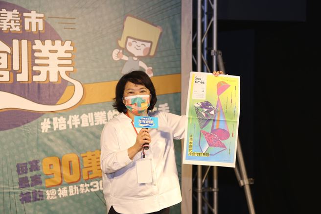 黄敏惠市长致词，第二届有事青年节开跑／嘉义市政府提供