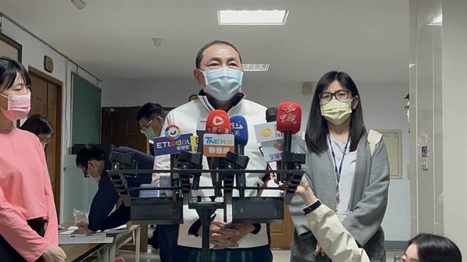 侯友宜表示，国民党要快速、大幅改变。（王扬杰摄）