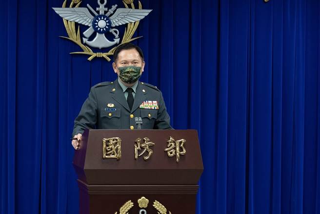 国防部发言人史顺文少将。国防部提供