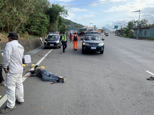 49歲歐陽姓男子8日開贓車遭警識破後加速逃逸，途中2度撞傷人，一路從台東肇事逃逸到屏東。（警方提供／謝佳潾屏東傳真）