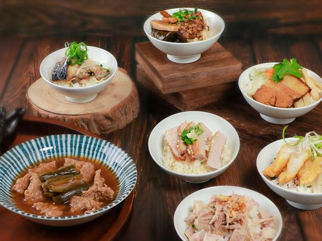 「烟波早堂」此次与米其林必比登推介名店「大桥头老牌筒仔米糕」及「小王煮瓜」合作，齐力打造富人情味的怀旧早餐「好饭配好汤」。（烟波提供／陈育贤新竹传真）