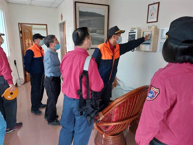 高雄市出租套房啟動全面安檢。（高市消防局提供／洪靖宜高雄傳真）