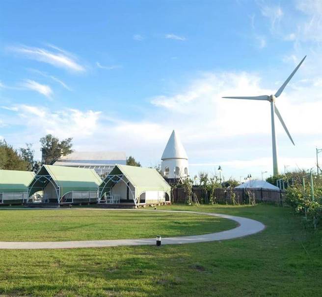 台中滨海豪华露营区「向海那漾」举办创意微电影拍摄大赛。（业者提供）