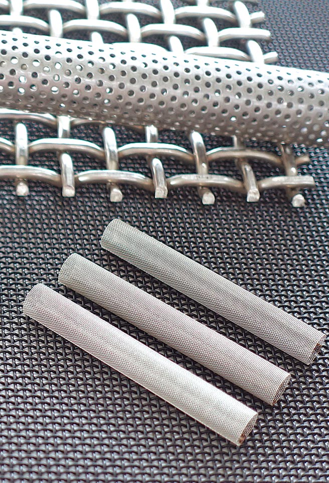 永昇鐵網創新研發能力強，可協助客戶開發各式材質的鐵網製品。圖／業者提供