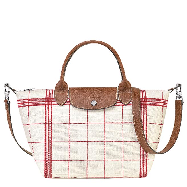 遠東SOGO天母店LONGCHAMP Le Pliage Torchon Carreaux手提包，推薦價8700元。（SOGO提供）