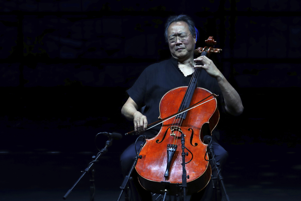 国际知名大提琴演奏家马友友。图／美联社(photo:ChinaTimes)
