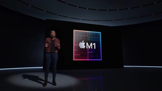 全新的iPad Air搭载了与iPad Pro一样的强大M1晶片，拥有8核心、快上60%的CPU，8核心、快上两倍的GPU，以及16核心神经网路引擎结合CPU和GPU，以带来更强大、快速及流畅的使用体验。（翻摄直播画面）