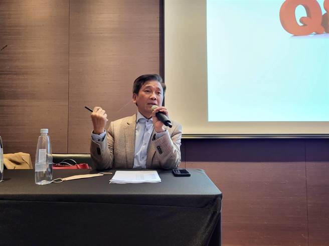 台骅董事长顏益财。（黄琮渊摄）