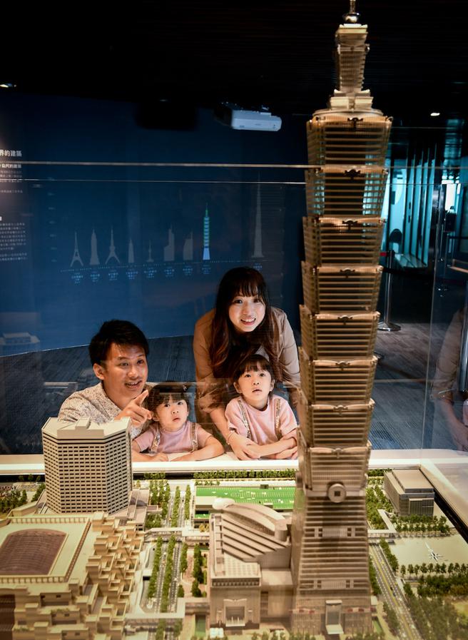 台北101觀景台，提供許多寓教於樂的體驗。（台北101提供）