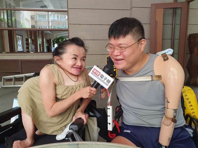 41岁玻璃娃娃陈静琪来台找到真爱，去年10月底与丈夫许世皇结婚。（资料照）