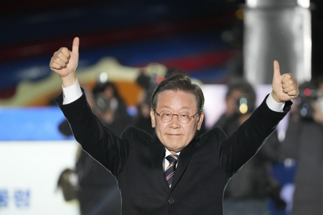 共同民主党候选人李在明于南韩总统大选落败，但在全罗南道的得票率却高达86.1％。(图／美联社)