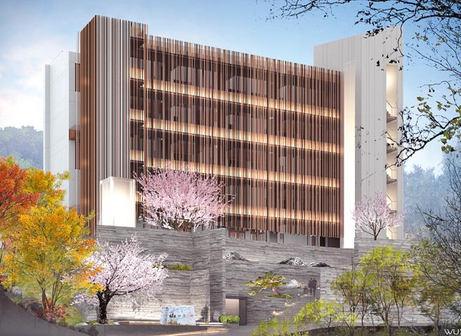 「神隐村」外观透视示意图。图／业者提供