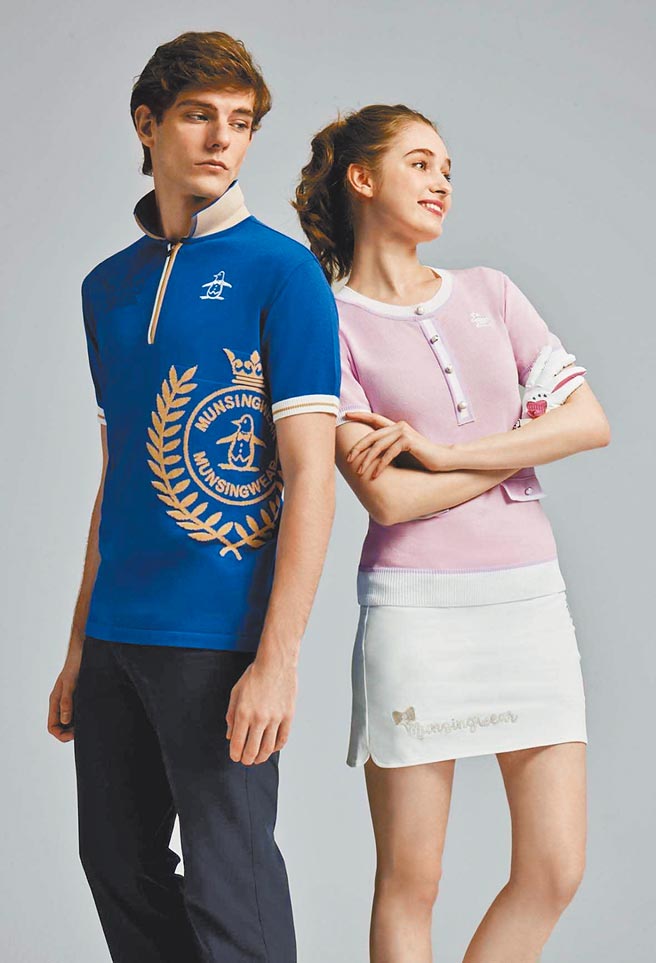 大叶高岛屋的Munsingwear专柜在12日举行扩大开幕庆，18日至27日春装新品全面9折，单笔满1万5000元赠企鹅玩偶。（大叶高岛屋提供）