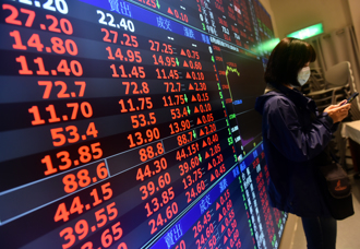 台積電猛噴19元至587 台股強勢大漲逾410點