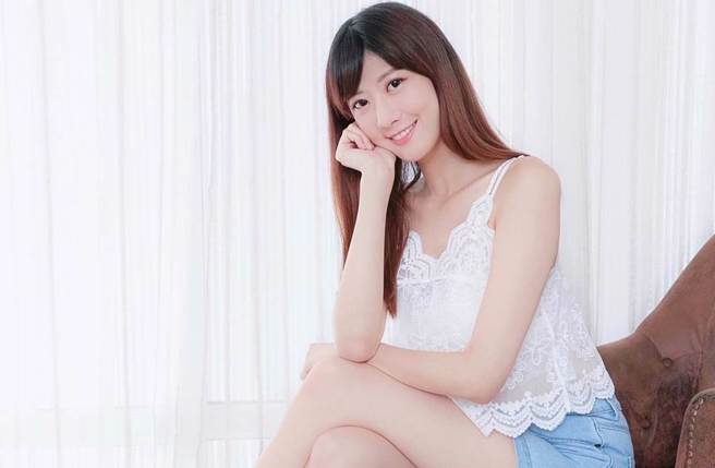 林茉晶有「台湾第一美腿」的封号。（林茉晶脸书）