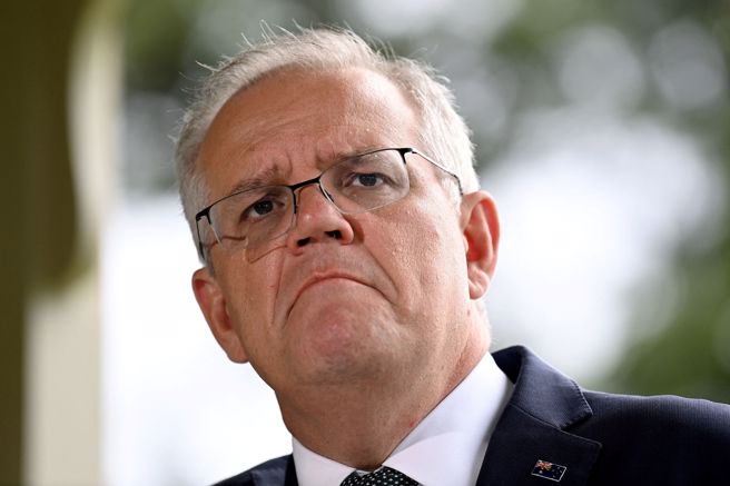 澳洲總理莫里森（Scott Morrison）今天向媒體宣布，澳洲國防軍（ADF）將增兵1萬8500人。(圖／路透社)