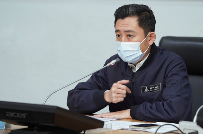 新竹市長林智堅。（資料照/陳育賢攝）