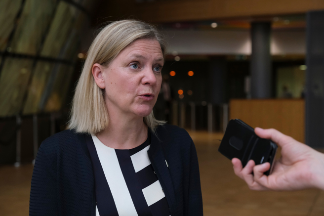 瑞典總理安德森（Magdalena Andersson）。(圖／shutterstock)